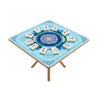 Zunishaone Mahjong Table Mat | Noise-Reducing Pad with Directional Markers