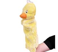 Zunishaone Marionnettes à la Main en Peluche, marionnettes à la Main Animale - Jouet de marionnette à Main rembourrée, Interactive pour la Peau pour Petits Animaux de Compagnie Chiot