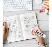 Zunishaone Marqueurs à craie liquide,Marqueur pour tableau noir avec pointes de 15 mm de large - Marqueurs de tableau noir liquide, stylo effaçable de peinture de fenêtre de voiture pour le verre, le