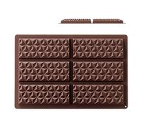Zunishaone Moules à barres chocolatées, moules à chocolat en silicone,Barre de moules à chocolat en silicone - Moules à barres protéinées en Silicone, à de céréales nutritionnelles