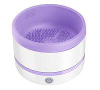 Zunishaone Nettoyeur de pinceaux de maquillage électrique automatique | Brosse de fond de teint éponge de maquillage, de beauté portable pour les amateurs de soins de la peau, artistes