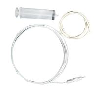 Zunishaone Outil de dragage de tuyau de vidange, brosse de nettoyage de bobine dans le réfrigérateur,Nettoyeur de tuyau non glissant | Outil de dragage flexible, gadgets domestiques portables pour