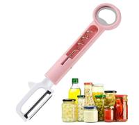 Zunishaone Ouvre-Bouteilles Bière - Tire-Bouchon Ergonomique pour Vin et Bouchons - Économe et Épluche-Légumes | Pour Voyage Camping Fêtes Barbecue Pique-Nique Hommes Femmes Adultes Ados Seniors