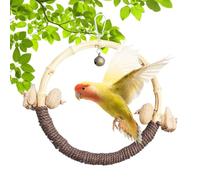 Zunishaone perchoir, perchoir pour cage, cacatoès, balançoire, jouet de perchoir à sortir, perchoir debout, jouet à bascule pour oiseaux,