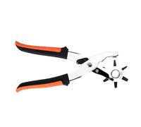 Zunishaone Perforatrice pour cuir - Outil robuste pour le travail du cuir lourd - Poignée ergonomique pour travailler, sacs à dos, chaussures, selles et montres-bracelets