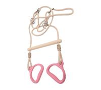 Zunishaone Playground Rings Bar - Équipement de Swing Ergonomique, de Fitness sensoriel pour Le Mode de Vie Actif | Adultes Parfaits arrière-Cour extérieur intérieur Exercice de