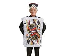 Zunishaone Playing Card Costume Funny Split Strap Carnival Outfit