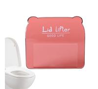 Zunishaone Poignée de levage de siège de toilette | Pas de mains sales - Poignée de levage de siège de toilette pour support de couvercle - Accessoire de salle de bain multifonction adhésif pour la