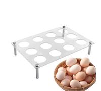 Zunishaone Porte-bébé, organisateur d'oeufs de réfrigérateur - Acrylique clair 12 comptes Organisateur de réfrigérateur oeufs | Présentation et organisation de la cuisine, fournitures de réfrigérateur