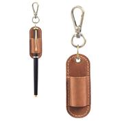 Zunishaone Porte-Stylo en Cuir - Organisateur de Poche léger Qui ne se perd Pas, Design pour Un accès Facile | Porte-Stylo Badge avec Fixation sûre des Bords, Construction en Cuir pour Le Bureau, K