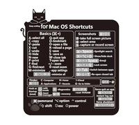 Zunishaone Raccourcis clavier - Matériau PVC, guide rapide Word, autocollants de raccourci | Parfaitement idéal pour PC portable Air Pro, sans adhésif anti-saleté.