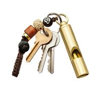 Zunishaone Sifflet de survie, sifflet de survie en plein air | Sifflet de sécurité vintage - Tour de voiture de bon augure à pendentif, fournitures d'entraînement portables pour le sport, La corde de