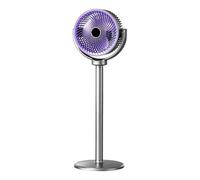 Zunishaone Standing Fan | 5 Wind Speeds Adjustable Height 2400mAh Battery