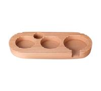 Zunishaone Station de tamponnage à - Organisateur de tampons en bois de hêtre, support de tapis de professionnel | Équipement de propreté d'hygiène fiable, équipement pratique d'aménagement de c