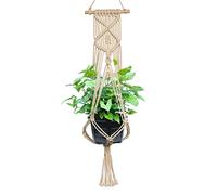 Zunishaone Support de en - Support de Suspendu à Un étage - Idéal pour la décoration intérieure, Le Mur, Le Jardin ou la terrasse - Planteur Suspendu, élégant et Poly