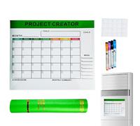 Zunishaone Tableau blanc pour réfrigérateur, effaçable à sec, réutilisable, tableau mémo planificateur - pour la famille, la maison, la cuisine, l'organisation quotidienne, l'école, le travail de