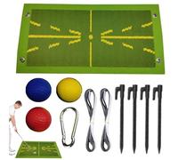 Zunishaone Tapis de balançoire pour la pratique du golf, tapis de frappe de golf - Tapis de suivi 'oscillation de golf pour les commentaires sur le parcours 'oscillation - Tapis