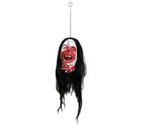 Zunishaone Tête factice pour Halloween, décoration réaliste de partie du corps pour labyrinthe d'horreur, salle d'évasion, arrière-plan de photo de jardin