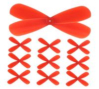 ZUNOXAZ 10 Paires Dhélices Rc Pales Plastique pour Jouets Rc Légères et Résistantes Améliorent Vitesse et Contrôle de Vol