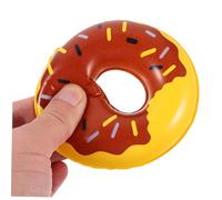 ZUNOXAZ 10 Pièces Miniature Anneaux de Natation Forme de Donut Chocolat Ornements Miniatures pour Maison de Poupée Décoration Piscine et Accessoires Photo Compact et pour Fêtes