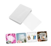 ZUNOXAZ 100 Feuilles Feuilles de Plastification Transparentes PVC Mils Film Protecteur Photos Anticraquelure