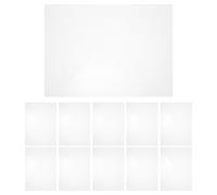 ZUNOXAZ 100 Feuilles Film Protecteur De Carte Film De Stratification De Carte Pochette De Plastification En Plastique Pvc Transparent