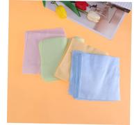 ZUNOXAZ 100 pièces Chiffons Microfibre Lingettes Réutilisables pour Écrans Lentilles Lunettes et Bijoux Nettoyage Sans Trace Antipoussière Peluches