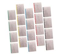 ZUNOXAZ 100 pièces Lot de Pochettes Transparentes Protège Documents sans Acide Pochette Perforée pour Mobiles Organiseurs et Classeurs