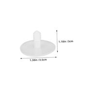 ZUNOXAZ 100 Pièces Plastic Craft Joints DIY Movable Doll Skeletons for Handmade Projects Plastic Frame Connectors for Plush Bears and Puppets Portable and Essential Crafting Accessories