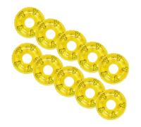 ZUNOXAZ 10pièces Mini Bouées De Natation Lot de Décoration De Maison Jouet Bouée De Natation Petite De