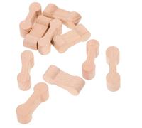 ZUNOXAZ 10pièces Voie Ferrée Bois Boucle De Chemin De Modèle De Boucle De Voie Ferrée pour Garçon Fille à Monter Soi-même De Rails pour Jeux