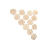 ZUNOXAZ 13pièces Cartes Croissance Garçon Fille Bois Mes Premières Étapes Photos Cartes Étape Naturelles Et Double Face Pour Album Souvenir