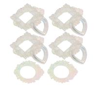 ZUNOXAZ 15 Pièces Mini Cadre Photo Vintage en Résine Baroque pour Bijoux et Décoration Murale, Formes Ovales et Carrées, Accessoire Créatif pour Maison et Présents Originaux