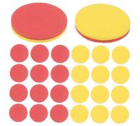 ZUNOXAZ 150 pièces Jetons Colorés EVA pour Apprentissage Mathématique Disques de Comptage Ludiques pour Tout-petits Accessoires Éducatifs pour Calculs et Reconnaissance