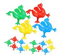 ZUNOXAZ 16Pièces Sautantes Colorées Set de Amusantes pour Fête Éducatifs pour Amuser à Intérieur Extérieur