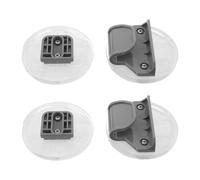 ZUNOXAZ 2 Ensembles Accessoires Barrière Garçon Fille Rétractable Pièces de Rechange pour Barrière de Sécurité Connecteurs Plastiques Faciles à Installer pour Escaliers et Portes