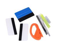 ZUNOXAZ 2 Ensembles Kit Professionnel de Doutils pour Film de Voiture Raclette et Cutter pour Pose de Vinyle sans Rayures Outils Portables pour Film Teinté et Autocollant de Voiture