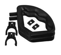 ZUNOXAZ 2 Ensembles Set de Poignées de Fixation pour Repose de Clips et Supports Noirs Accessoires pour Stabilité et Sécurité