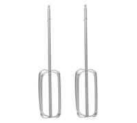 ZUNOXAZ 2 pièces Accessoires Batteur Main Inoxydable Fouets Rechange Compatibles Perceuse Mixeur Cuisine Réutilisable