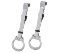 ZUNOXAZ 2 pièces Anneaux de Traction Réglables pour Garçon Fille Accessoires de Lit et Parc Prise Antidérapante Matériau Doux et Lot de Sécurité et Confort pour Tout Petits