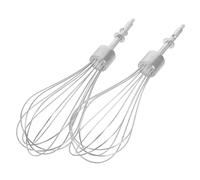 ZUNOXAZ 2 pièces Batteur à Œufs Inox pour Mini Perceuse Électrique Accessoires Mélange Fouets pour Cuisine Maison et Pâtisserie Réutilisable