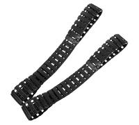 ZUNOXAZ 2 Pièces Chenilles De Véhicule Télécommandé Remplacement Chenilles Plastique Lot pour Robot De