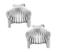 ZUNOXAZ 2 pièces Extincteur Automatique pour Bougies Métal Décoratif Éteignoir à Mèche Compact pour Intérieur et Extérieur Prévention des Incendies et Sécurité Lors Événements