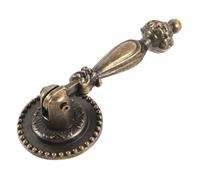 ZUNOXAZ 2 pièces Poignée de Meuble Vintage Zinc Bouton Tiroir Style Rétro pour Armoire Commode Placard Poignée de Porte Simple Élégante et Facile à Installer
