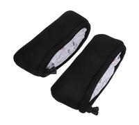 ZUNOXAZ 2 pièces Protections de Repose-bras Respirantes Maille Antidérapante pour Canne et Béquille Couvre-poignées Rembourrés pour Accessoires de Soutien Confortables pour Personnes