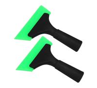 ZUNOXAZ 2 Pièces Raclette pour Film Voiture Ergonomique sans Rayure Outil Lissage Tinter Auto Compatible Verre et Électronique Vert