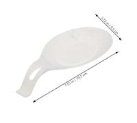 ZUNOXAZ 2 pièces Support Cuillère Silicone Résistant Chaleur pour Cuisine Repose-louche Antiadhésif avec Motif Marbre pour Plan de Travail et Ustensiles