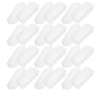 ZUNOXAZ 20 pièces Boîte de Rangement Flacons Plastique Transparente avec Fermeture Hermétique pour Laboratoire et Congélateur Organisateur Portable pour Protection et Stockage des