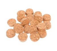 ZUNOXAZ 20 pièces Bouchons Liège Coniques Naturels pour Bouteilles de Vin et Bière Étanchéité Sûre Bouchons Artisanaux pour Projets DIY et Flacons Verre