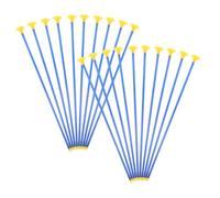 ZUNOXAZ 20 pièces Flèches pour Garçon Fille avec Ventouses Plastique Sûr Lot pour Tir à Intérieur et Extérieur Jeu Dadresse pour Garçons et Filles